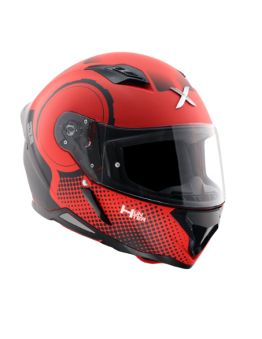 Casco AXOR Hunter Spear Negro/Rojo | Tecnoescape Bike