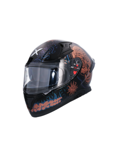 Casco AXOR Apex Trance Negro/Oro | Tecnoescape Bike