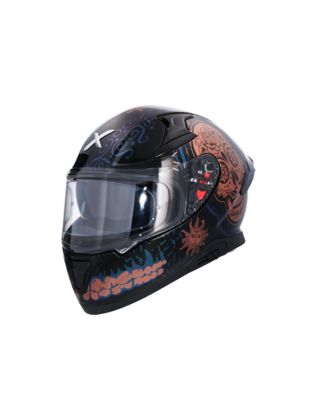 Casco AXOR Apex Trance Negro/Oro | Tecnoescape Bike
