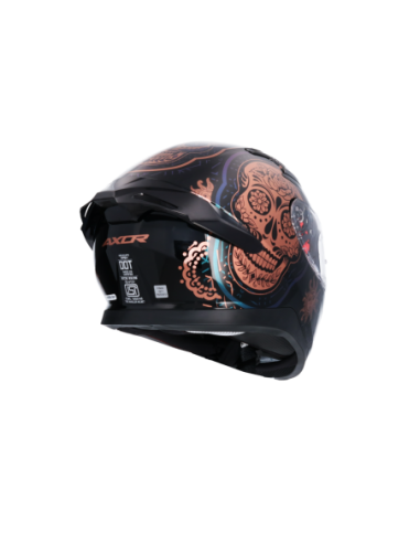 Casco AXOR Apex Trance Negro/Oro | Tecnoescape Bike