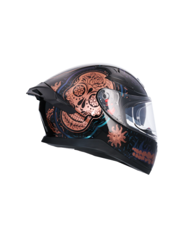 Casco AXOR Apex Trance Negro/Oro | Tecnoescape Bike