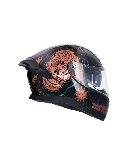 Casco AXOR Apex Trance Negro/Oro | Tecnoescape Bike