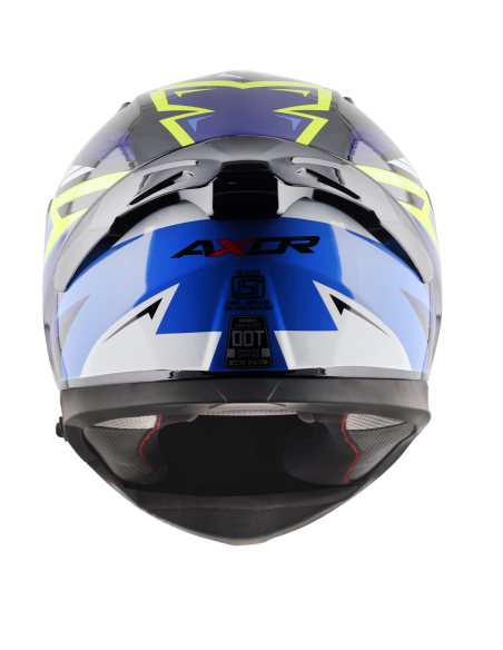 Casco AXOR Apex Streak Negro/Azul | Tecnoescape Bike
