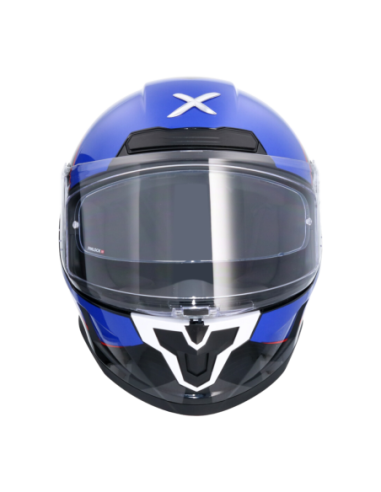 Casco integral AXOR Saber Shadow Negro/Azul | Tecnoescape Bike