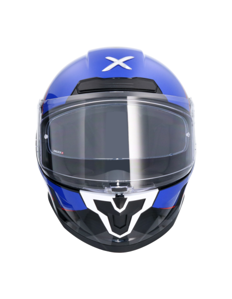 Casco integral AXOR Saber Shadow Negro/Azul | Tecnoescape Bike