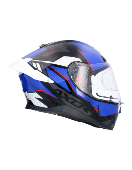 Casco integral AXOR Saber Shadow Negro/Azul | Tecnoescape Bike