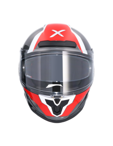Casco integral AXOR Saber Spark Negro/Rojo | Tecnoescape Bike