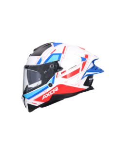 Casco Integral AXOR Brutale Ryden Blanco/Rojo | ECE 22.06 | Sun Vision | Tecnoescape