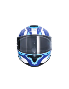 Casco Integral AXOR Brutale Plexus Blanco/Azul | ECE 22.06 | Sun Vision | Tecnoescape 2
