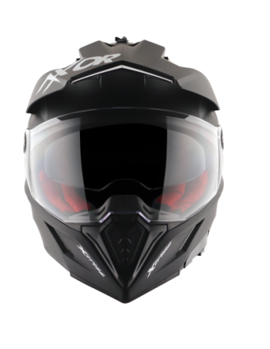 AXOR X-CROSS D/V ADVENTURE SOLID Ng Mate | Casco Doble Visor ECE R22.06
