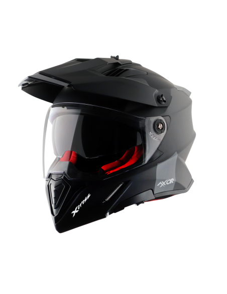 AXOR X-CROSS D/V ADVENTURE SOLID Ng Mate | Casco Doble Visor ECE R22.06