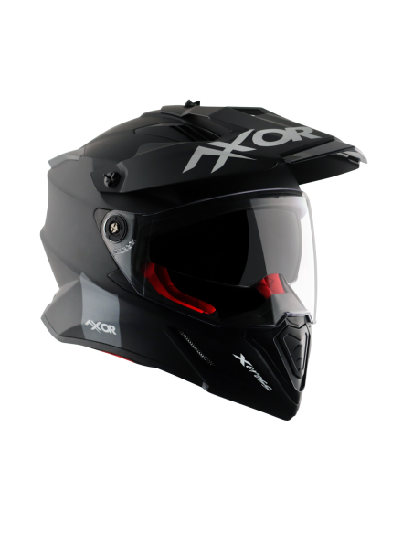 AXOR X-CROSS D/V ADVENTURE SOLID Ng Mate | Casco Doble Visor ECE R22.06