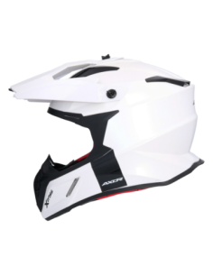 Casco AXOR X-Cross Monocolor Blanco | Moto Adventure