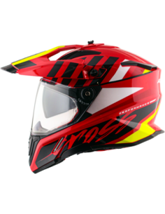 Casco AXOR X-Cross Orbit Rojo | Tecnoescape Bike