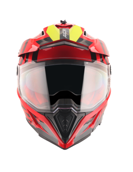 Casco AXOR X-Cross Orbit Rojo | Tecnoescape Bike