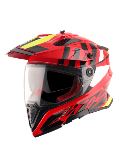 Casco AXOR X-Cross Orbit Rojo | Tecnoescape Bike