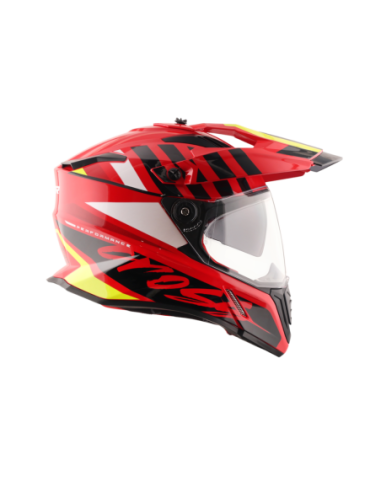 Casco AXOR X-Cross Orbit Rojo | Tecnoescape Bike