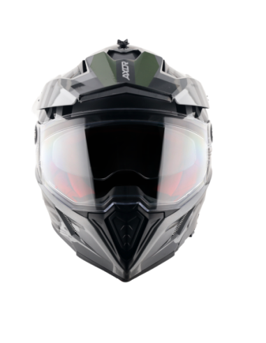 Casco AXOR X-Cross Orbit Negro/Gris | Tecnoescape Bike