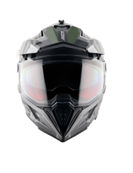 Casco AXOR X-Cross Orbit Negro/Gris | Tecnoescape Bike