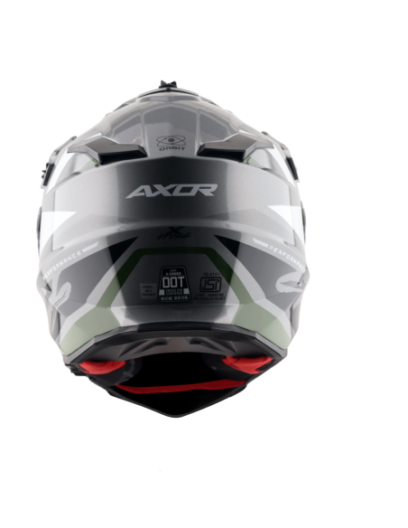 Casco AXOR X-Cross Orbit Negro/Gris | Tecnoescape Bike