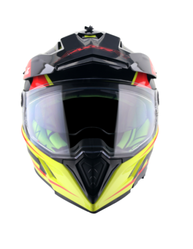 Casco AXOR X-Cross Flagstaff Amarillo Flúor | Tecnoescape Bike