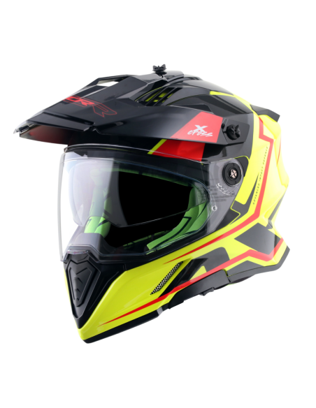 Casco AXOR X-Cross Flagstaff Amarillo Flúor | Tecnoescape Bike