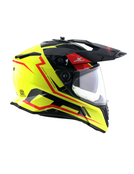 Casco AXOR X-Cross Flagstaff Amarillo Flúor | Tecnoescape Bike