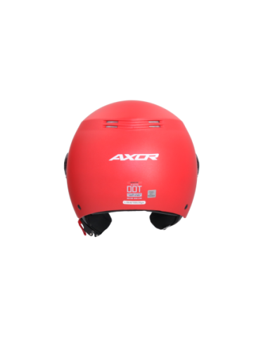 Casco AXOR SH-62 Kioto Monocolor Rojo Mate | Tecnoescape Bike