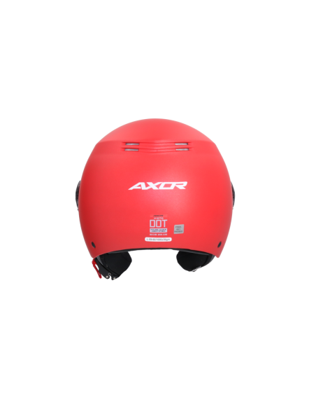Casco AXOR SH-62 Kioto Monocolor Rojo Mate | Tecnoescape Bike