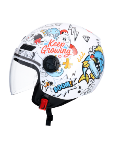 Casco AXOR Kioto Sea Dragon Blanco | Tecnoescape Bike