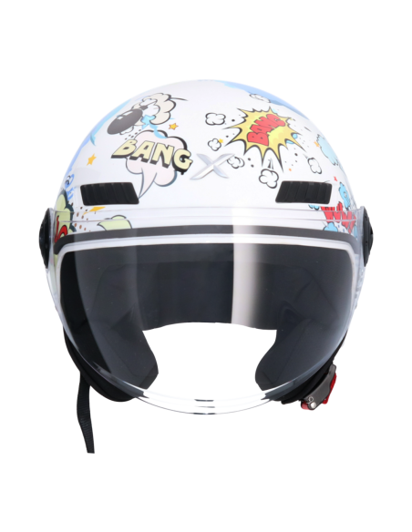 Casco AXOR Kioto Boom Blanco | Tecnoescape Bike