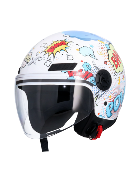Casco AXOR Kioto Boom Blanco | Tecnoescape Bike