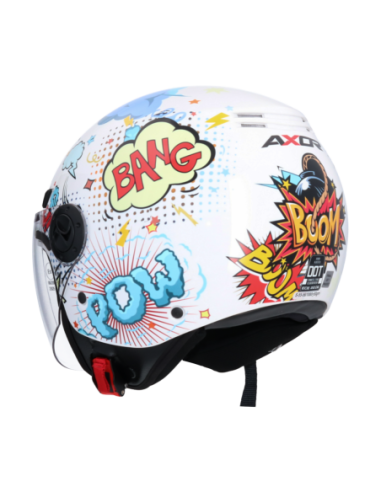 Casco AXOR Kioto Boom Blanco | Tecnoescape Bike