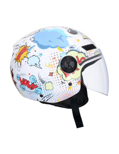 Casco AXOR Kioto Boom Blanco | Tecnoescape Bike