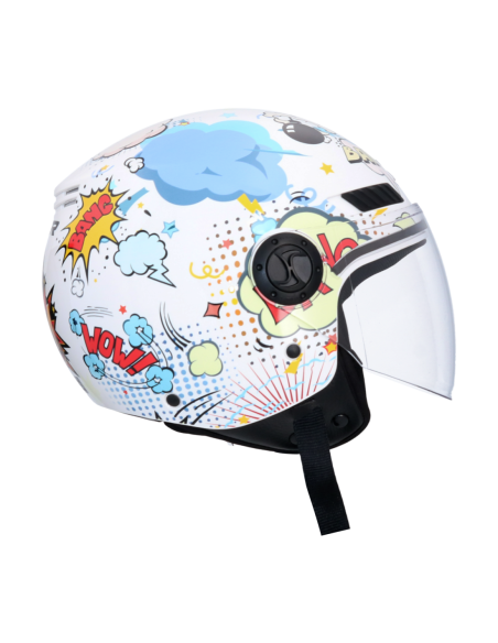 Casco AXOR Kioto Boom Blanco | Tecnoescape Bike