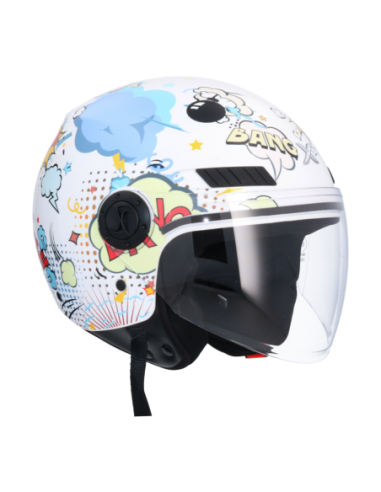 Casco AXOR Kioto Boom Blanco | Tecnoescape Bike