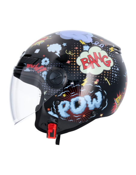 Casco AXOR Kioto Boom Negro | Tecnoescape Bike