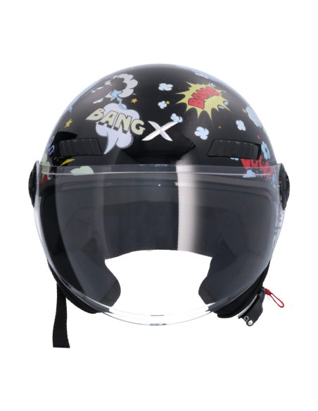 Casco AXOR Kioto Boom Negro | Tecnoescape Bike