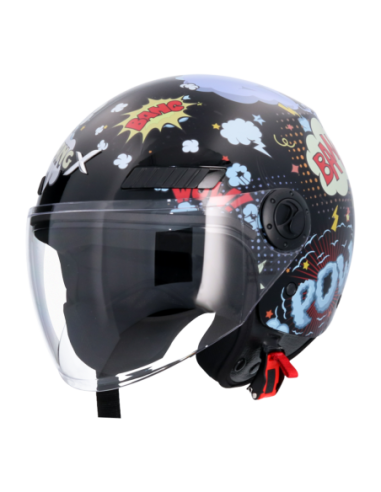 Casco AXOR Kioto Boom Negro | Tecnoescape Bike