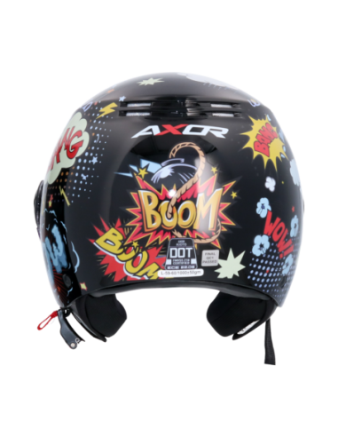 Casco AXOR Kioto Boom Negro | Tecnoescape Bike