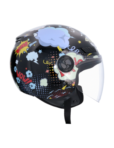 Casco AXOR Kioto Boom Negro | Tecnoescape Bike