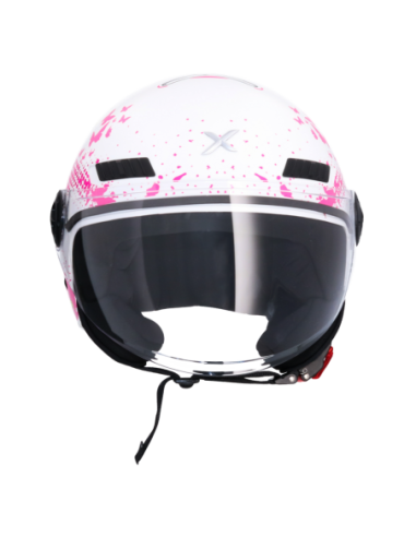 Casco AXOR Kioto Flower Blanco | Tecnoescape Bike