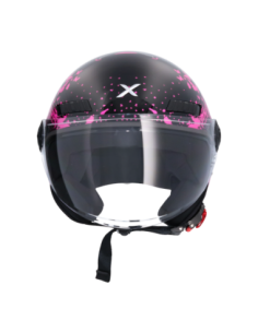 Casco AXOR Kioto Flower Negro | Tecnoescape Bike 2