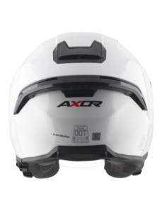 Casco Jet AXOR Kylo Blanco Perla R22.06 con Gafas | Tecnoescape 2