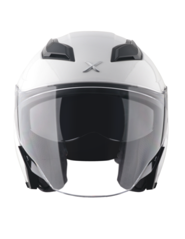 Casco Jet AXOR Kylo Blanco Perla R22.06 con Gafas | Tecnoescape