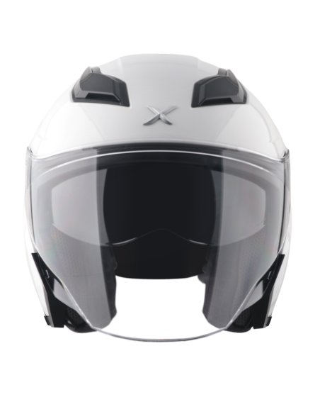 Casco Jet AXOR Kylo Blanco Perla R22.06 con Gafas | Tecnoescape
