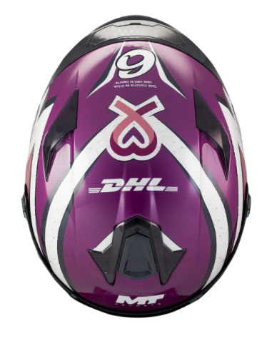 Casco MT Targo María Herrera Rosa | Tecnoescape