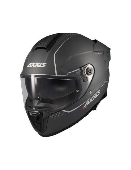 Casco AXXIS FF122SV Hawk SV Evo Solid A2 Titanium Mate