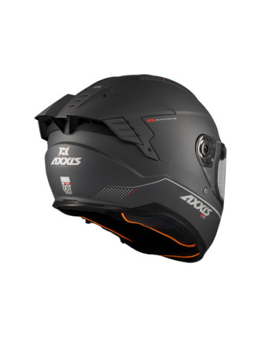 Casco AXXIS FF122SV Hawk SV Evo Solid A2 Titanium Mate
