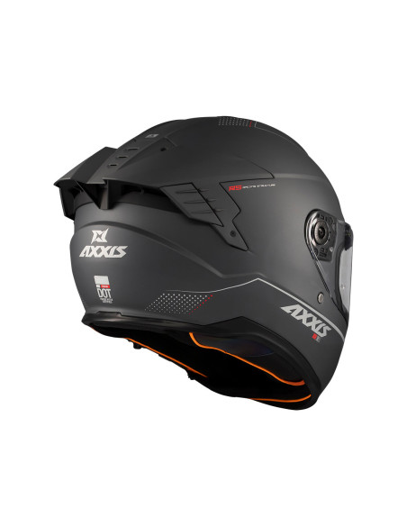 Casco AXXIS FF122SV Hawk SV Evo Solid A2 Titanium Mate
